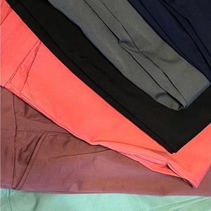 7 pair! Women's Croft & Barrow® Effortless Stretch Pull-On Pants size 10